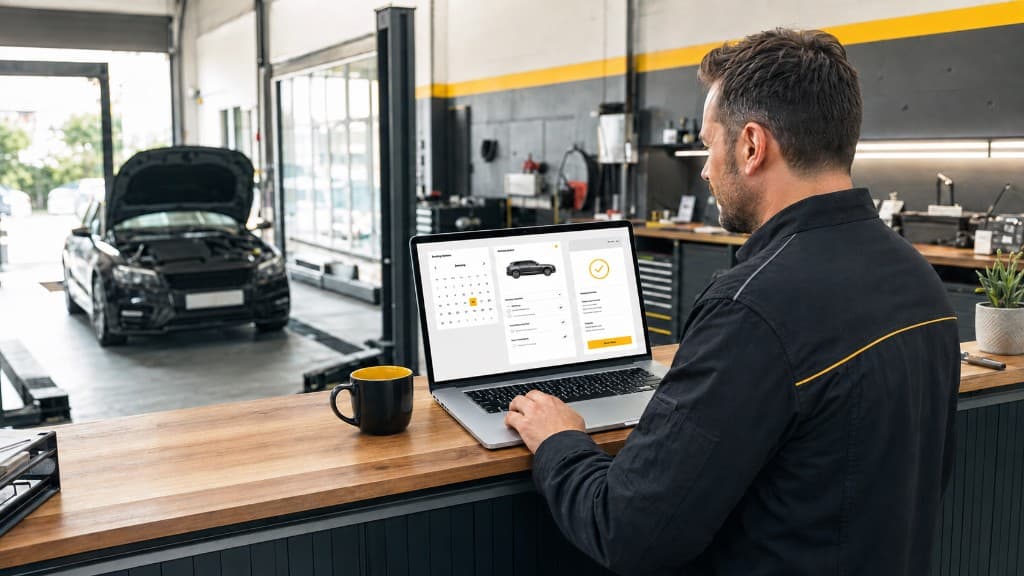 How UK Garages Take Online Bookings From Their Own Website Without Commission or a Rebuild